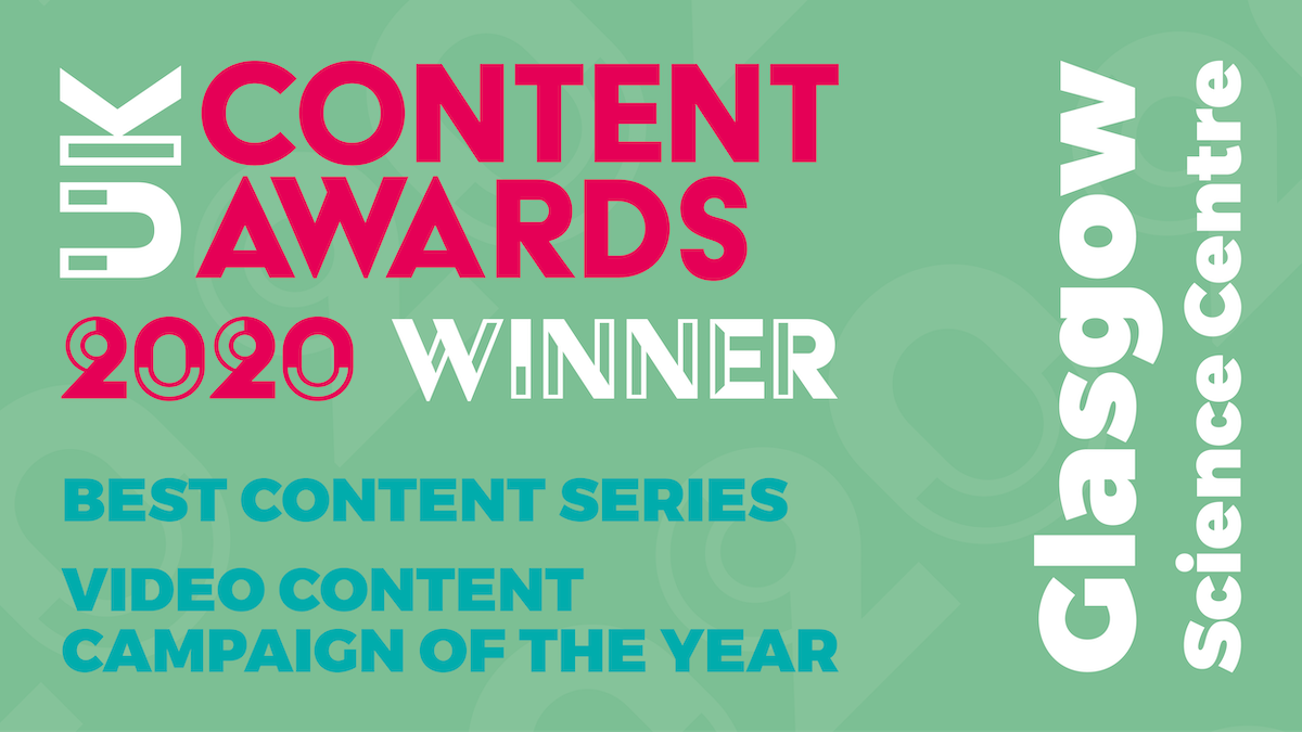 #GSCAtHome is a winner at the UK Content Awards 2020