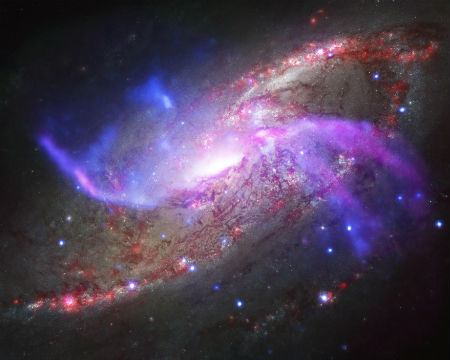 Nasa image of a spiral galaxy