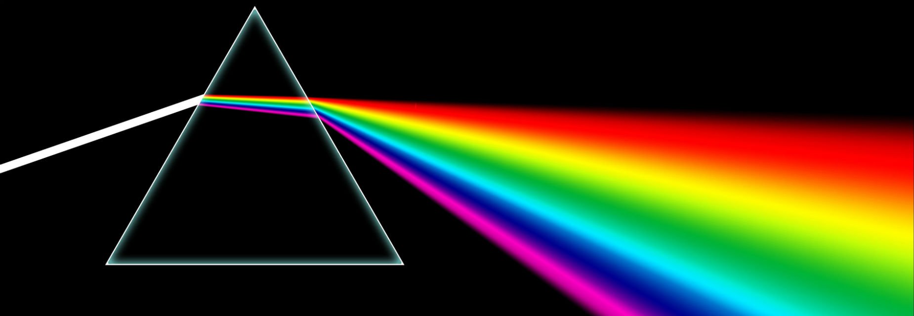 Prism image inspired by album artwork