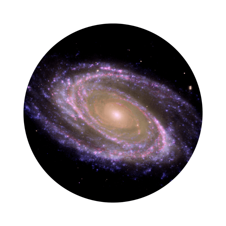 Planetarium Lates - a galaxy