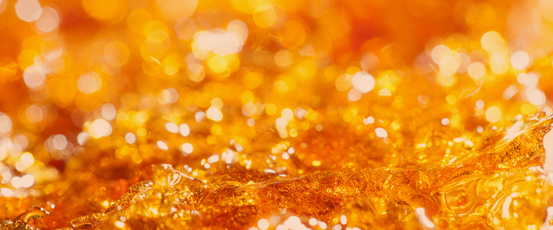 close up of fizzy juice