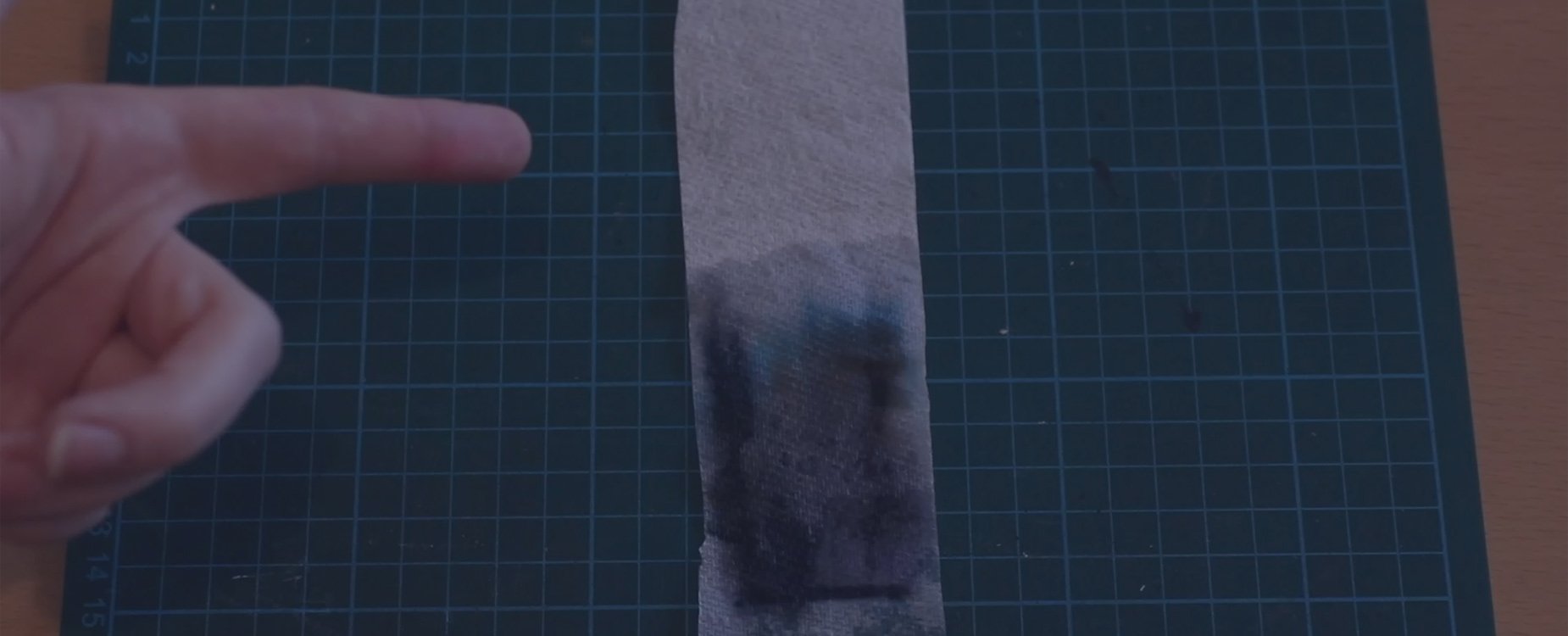 Ink Chromatography Glasgow Science Centre