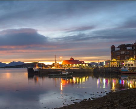 Grid image showing Oban Sea