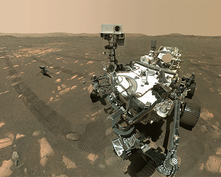 NASA: Perseverance's selfie with Ingenuity