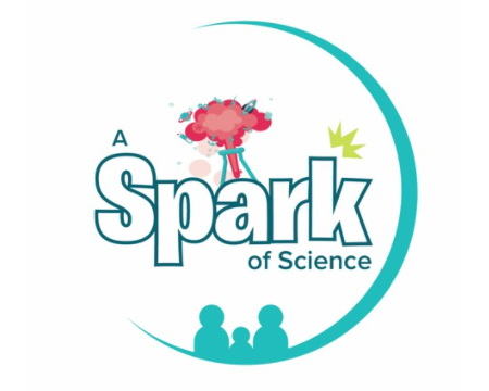 A spark of science logo