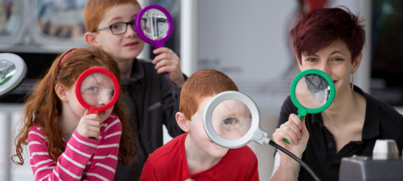 Young scientists explore with OPAL Meet the Expert, Jo Dempster