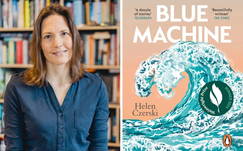 Helen Czaerski and Blue Machine