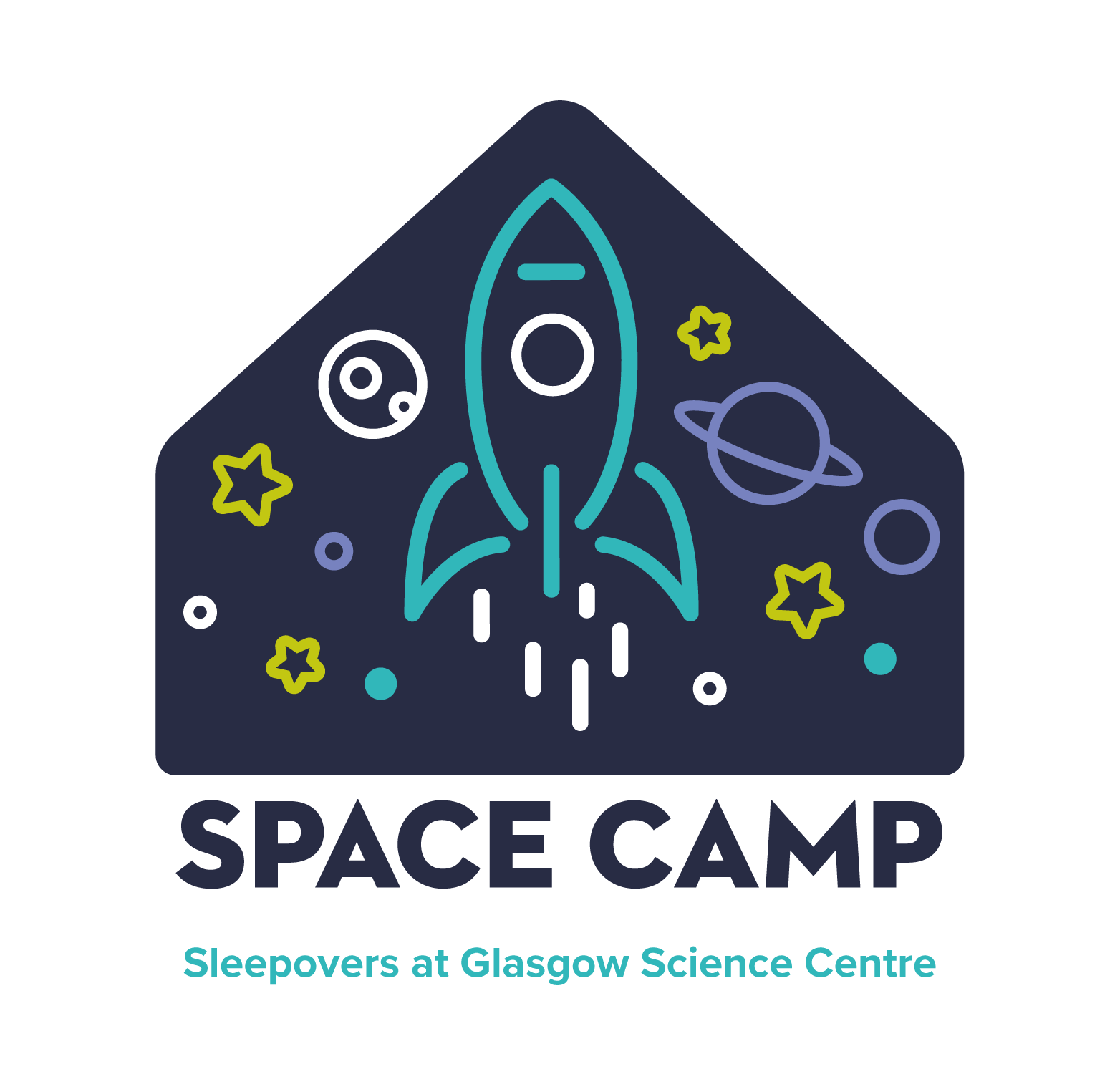 Space Camp Sleepovers Badge