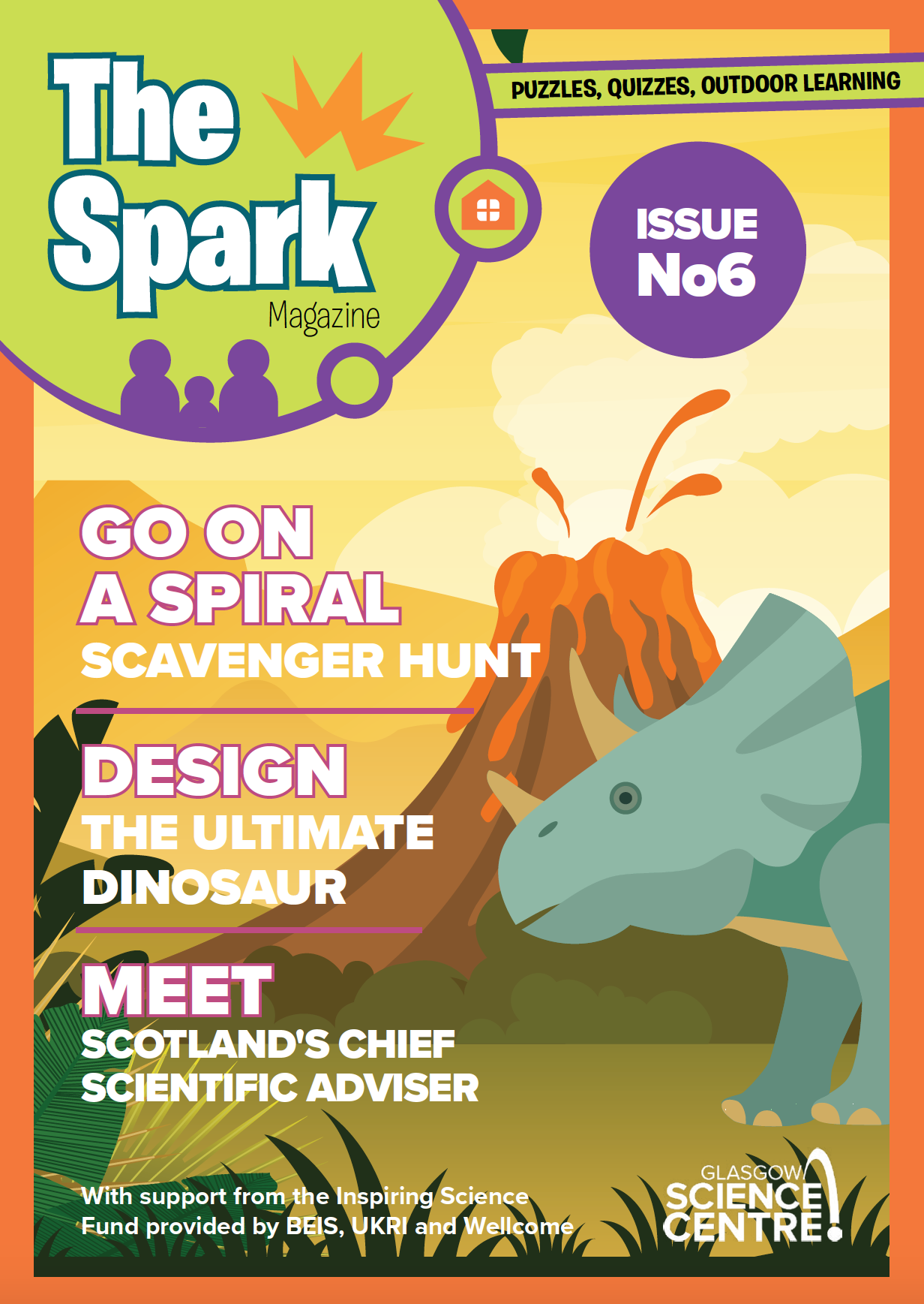 The front cover of The Spark Issue 6