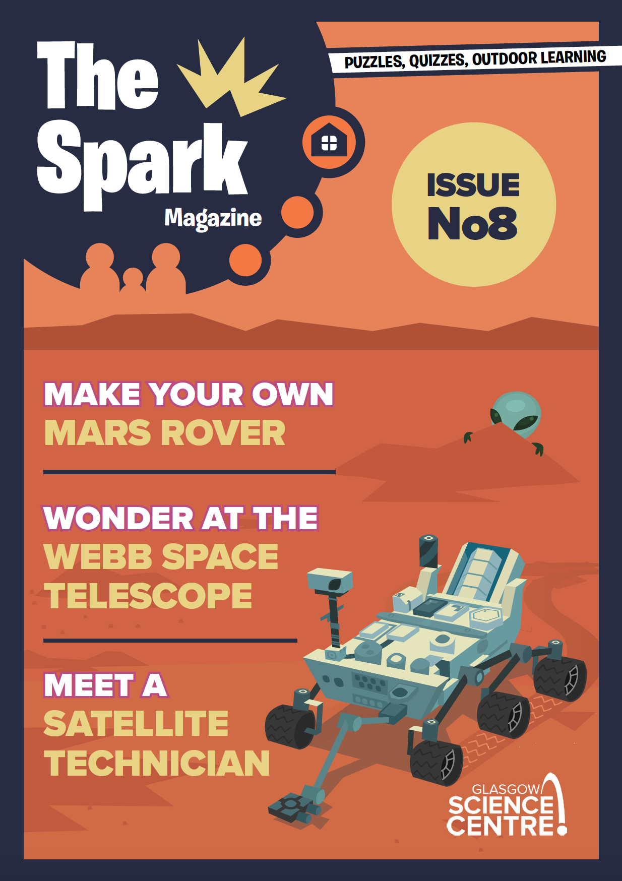 The front cover of The Spark Issue 8