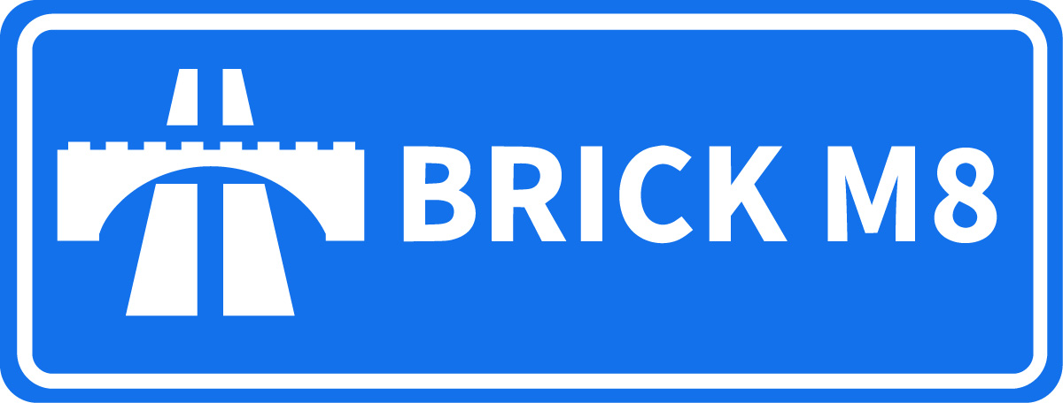 Brick M8 logo