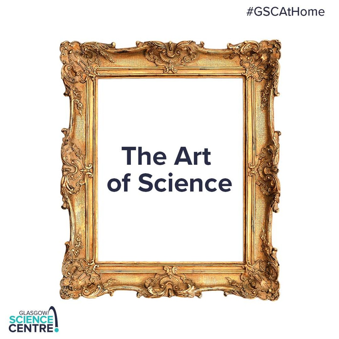 A picture frame contains the title 'The Art of Science'.