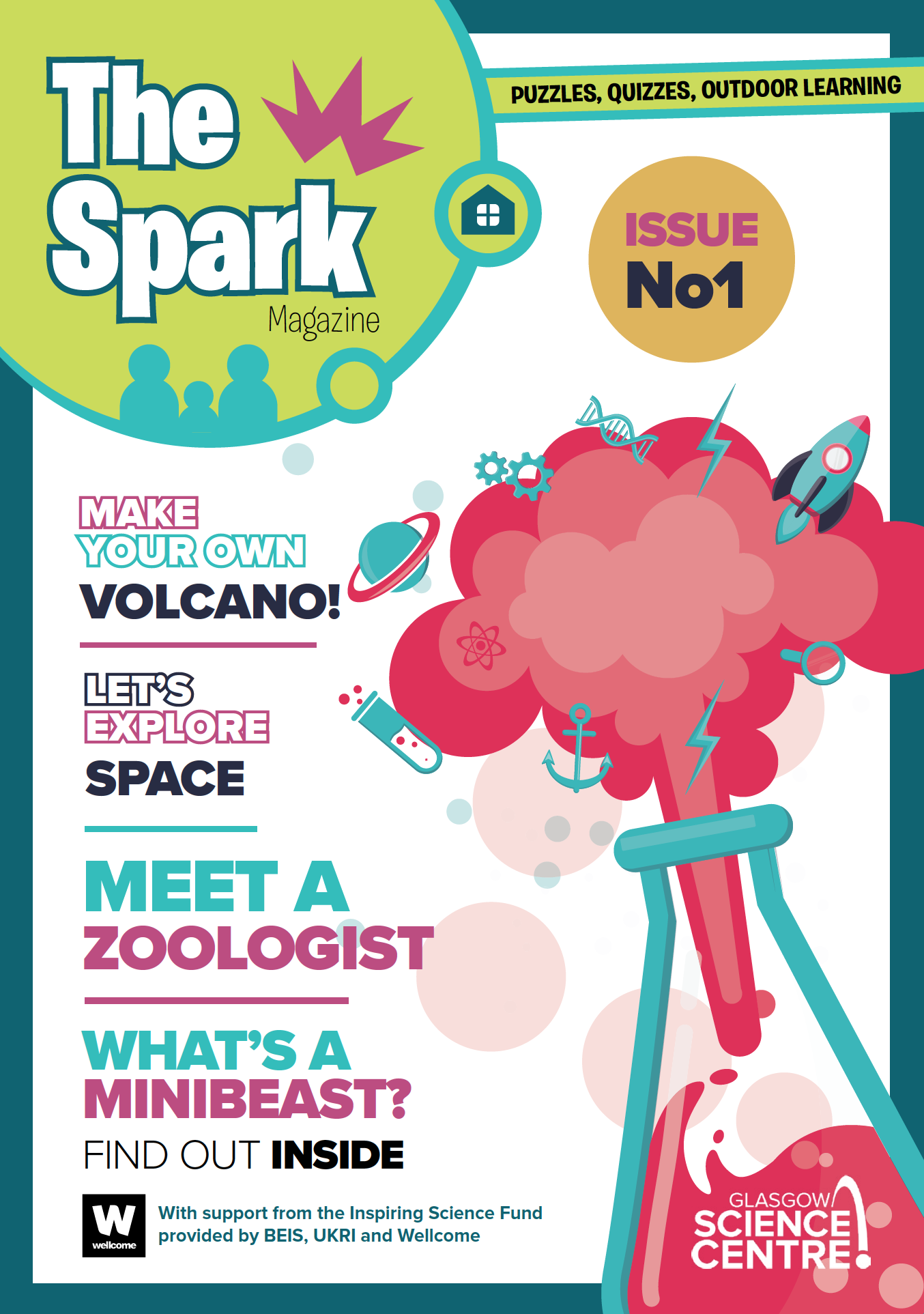The front cover of The Spark Issue 1