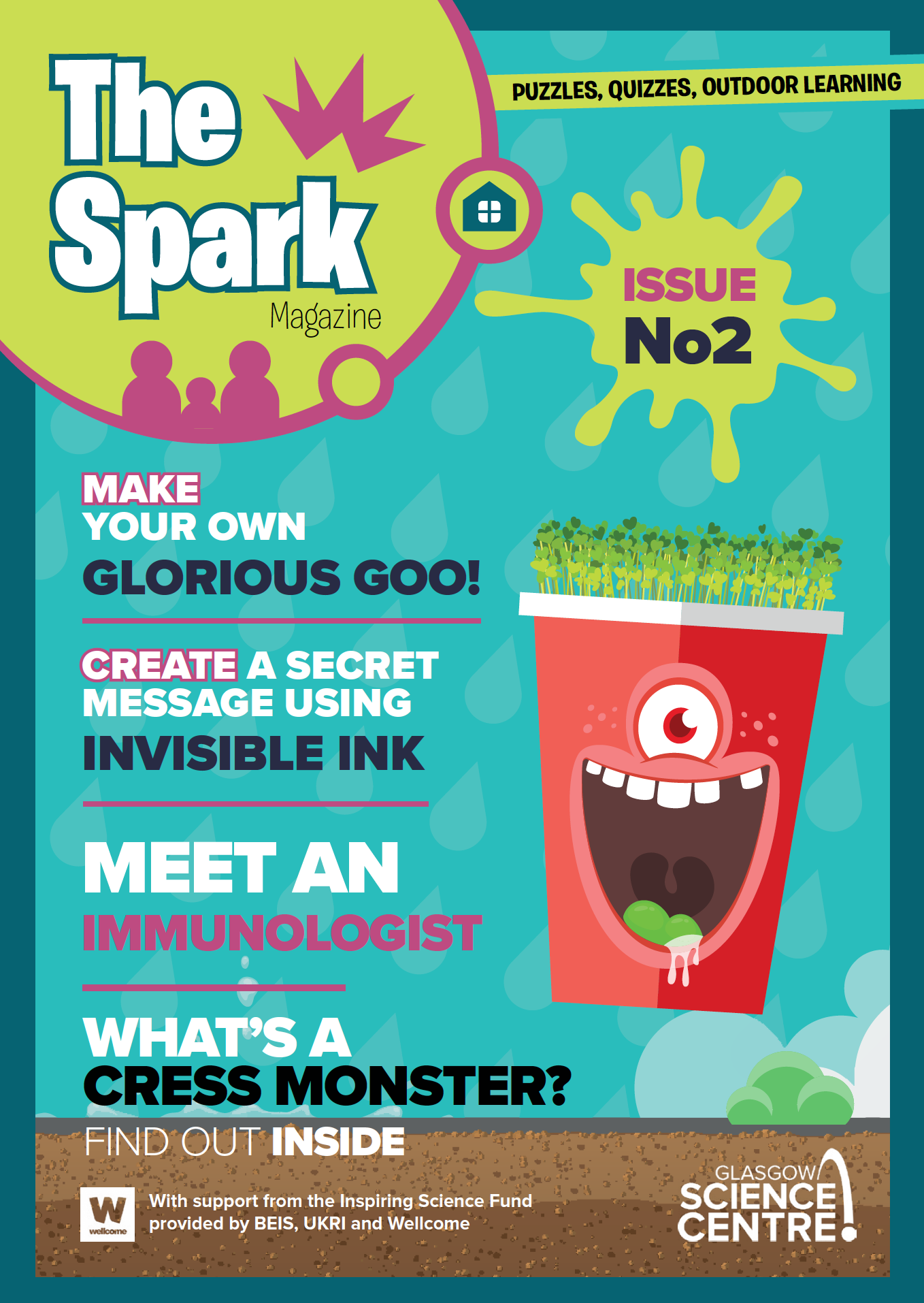 The front cover of The Spark Issue 2