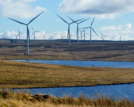 Whitelee Windfarm Turbines