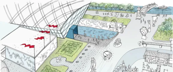 Artist's impression of outside