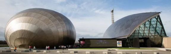 Glasgow Science Centre buildings. Photo Martin Shields / Glasgow Science Centre