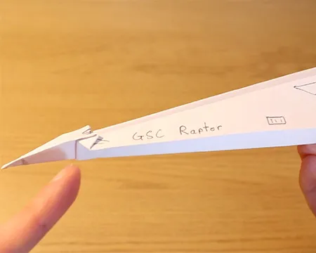 A paper plane