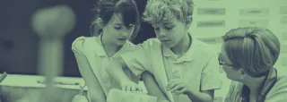 pupils learning in school 