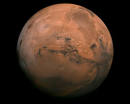 Mars. Image: NASA/Caltech