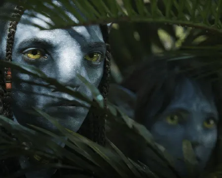 Avatar Character looking through trees