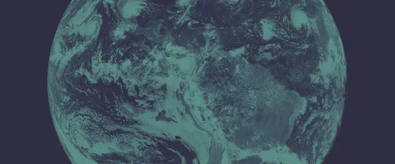 Planet Earth viewed from space