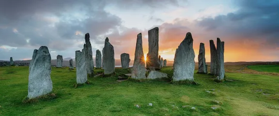 Callanish stones at sunrise