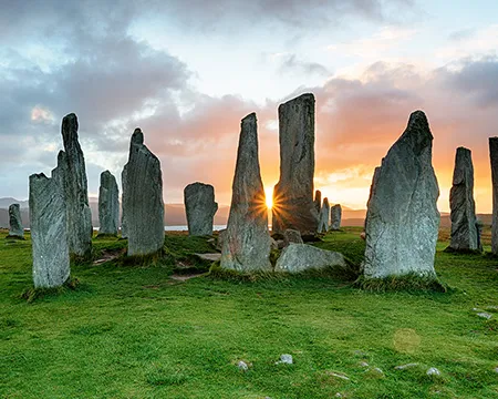 Callanish stones at sunrise