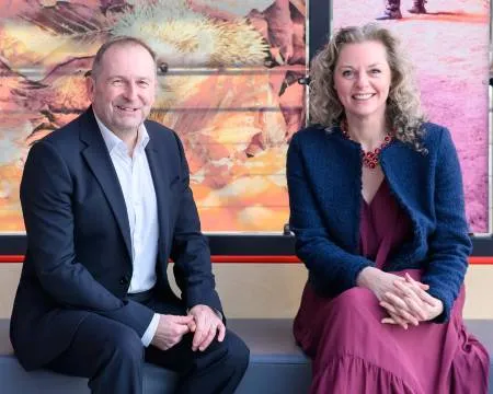 Dr Stephen Breslin and Caroline Bysh