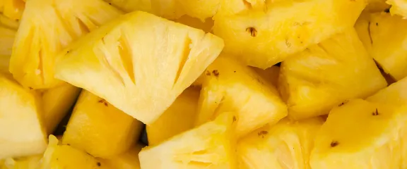 Pineapple chunks