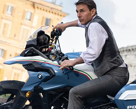 Tom Cruise as Ethan Hunt from Mission: Impossible