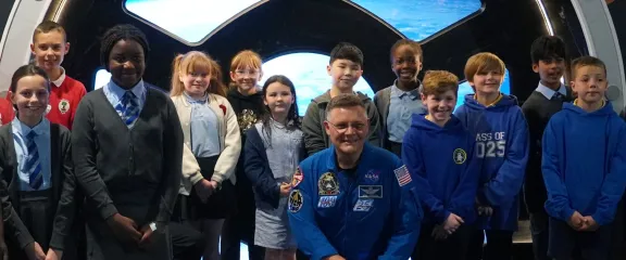 School pupils meet NASA experts