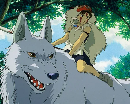 San and Moro from Princess Mononoke