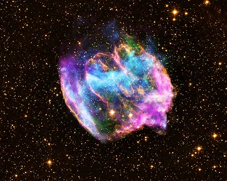 A supernova remnant