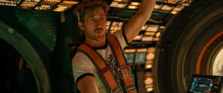 Ryland Glass in spaceship