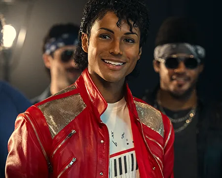 Jaafar Jackson as Michael Jackson in Michael