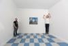 Dad and daughter explore the Ames room 