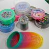 Slime that glows, sparkles, squishes and flows. There's unicorn poo too