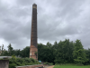The tall chimney in the hidden gardens