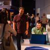 Science Lates - Guests try out some interactive exhibits
