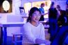  A woman focuses on an interactive exhibit in BodyWorks. Photo: Eoin Carey