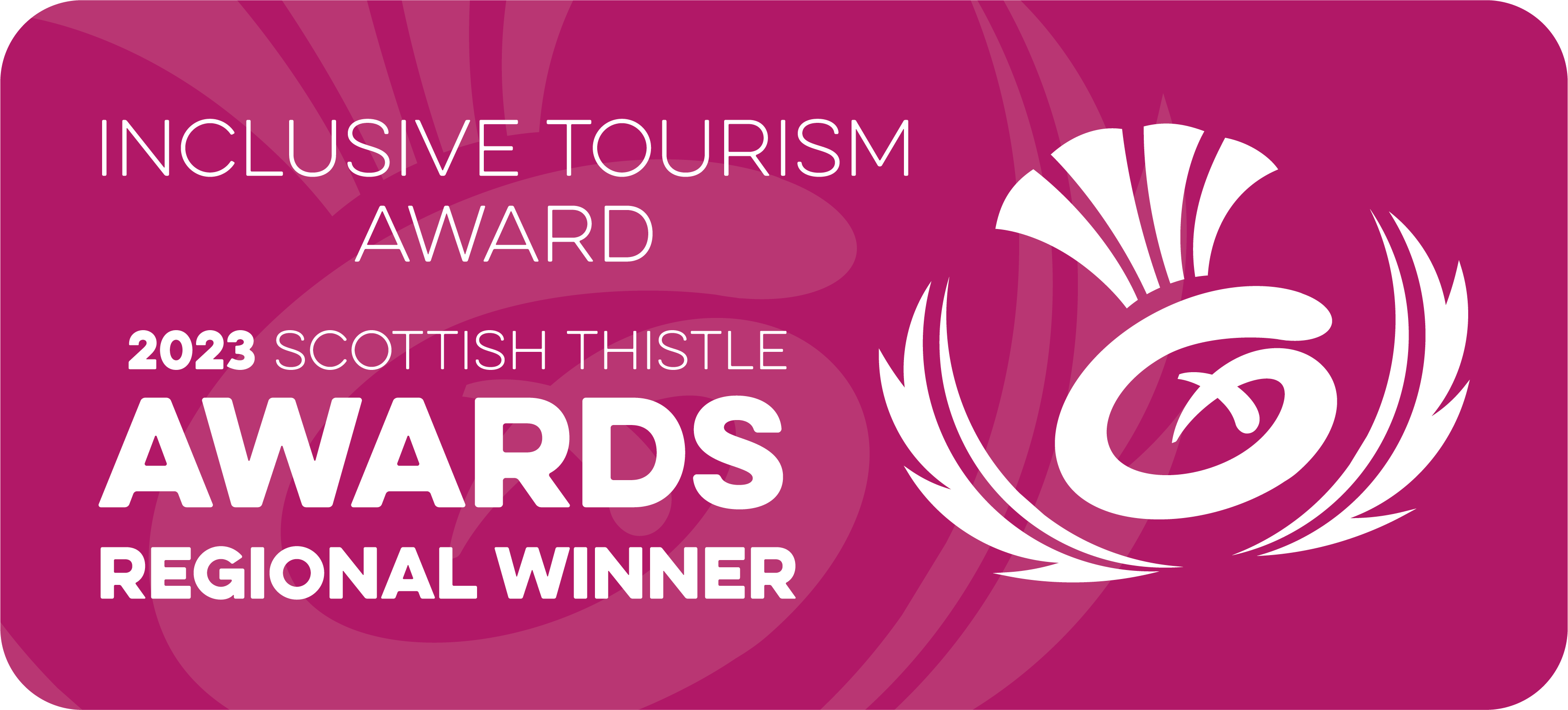 Inclusive Tourism Award badge